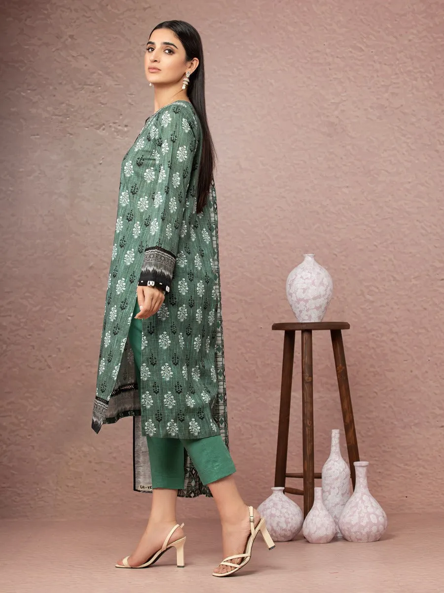 ACE Galleria Merak Khaddar Unstitched Printed 3Pc Suit A-WU3PWK22-413