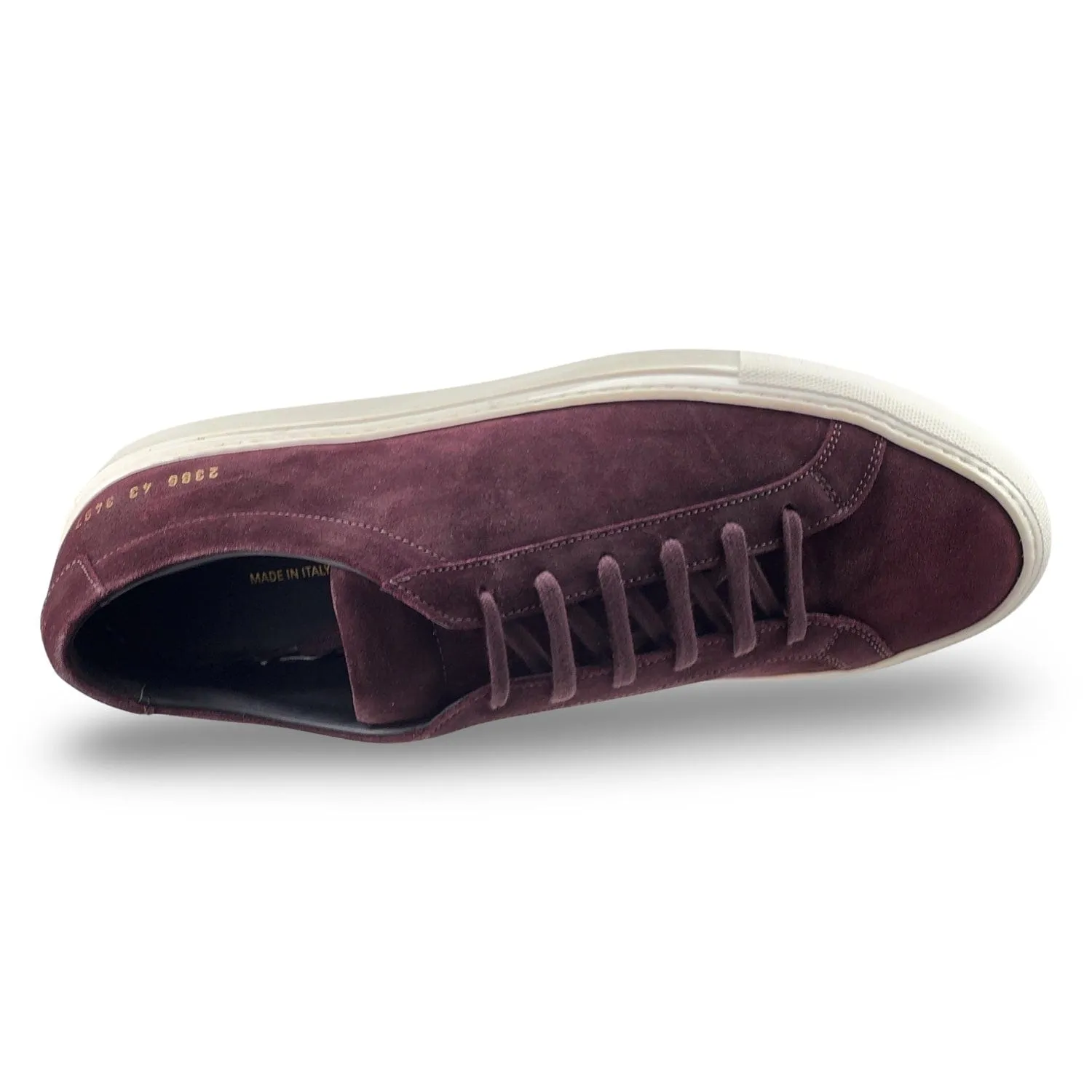 Achilles Waxed Suede Sneaker