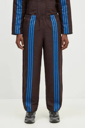 adidas Originals trousers Club TrackPant men's brown color JN5970