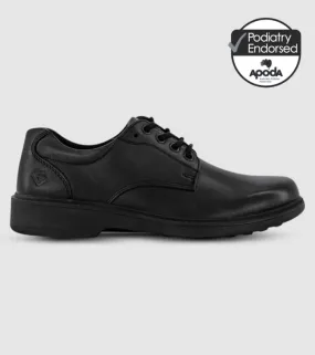 alpha riley (2e wide) junior boys school shoes