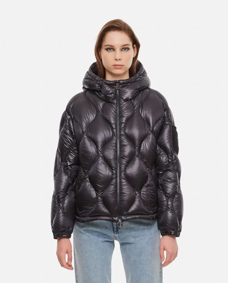 ANTHON LAQUE' NYLON DOWN JACKET