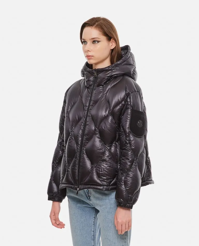 ANTHON LAQUE' NYLON DOWN JACKET