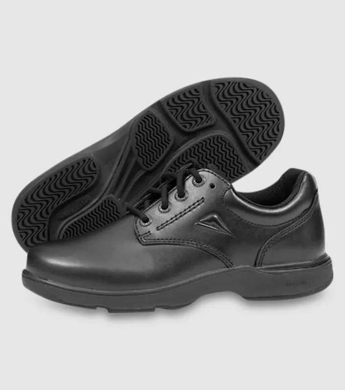 ascent apex (2e wide) junior boys school shoes