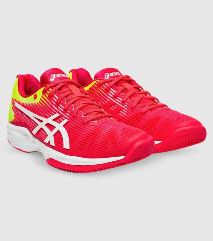 asics solution speed ff (clay) womens tennis shoes