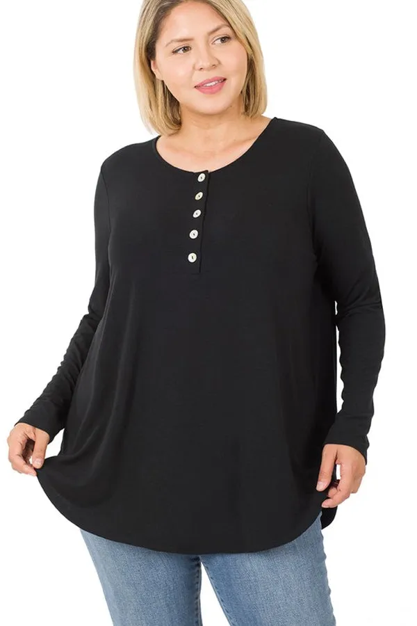 BK Basics PLUS Button Front Top