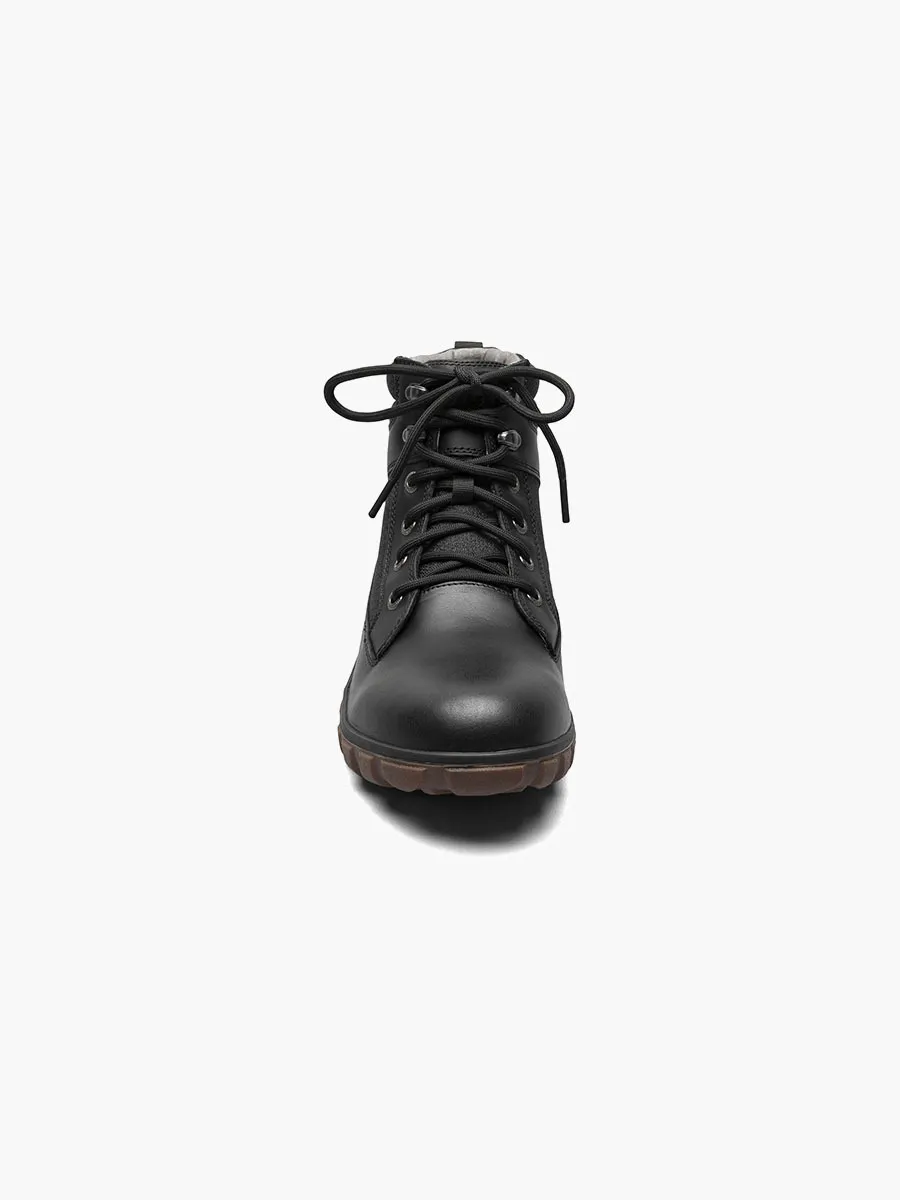 Bogs Men’s Classic Casual Lace Boots-Black