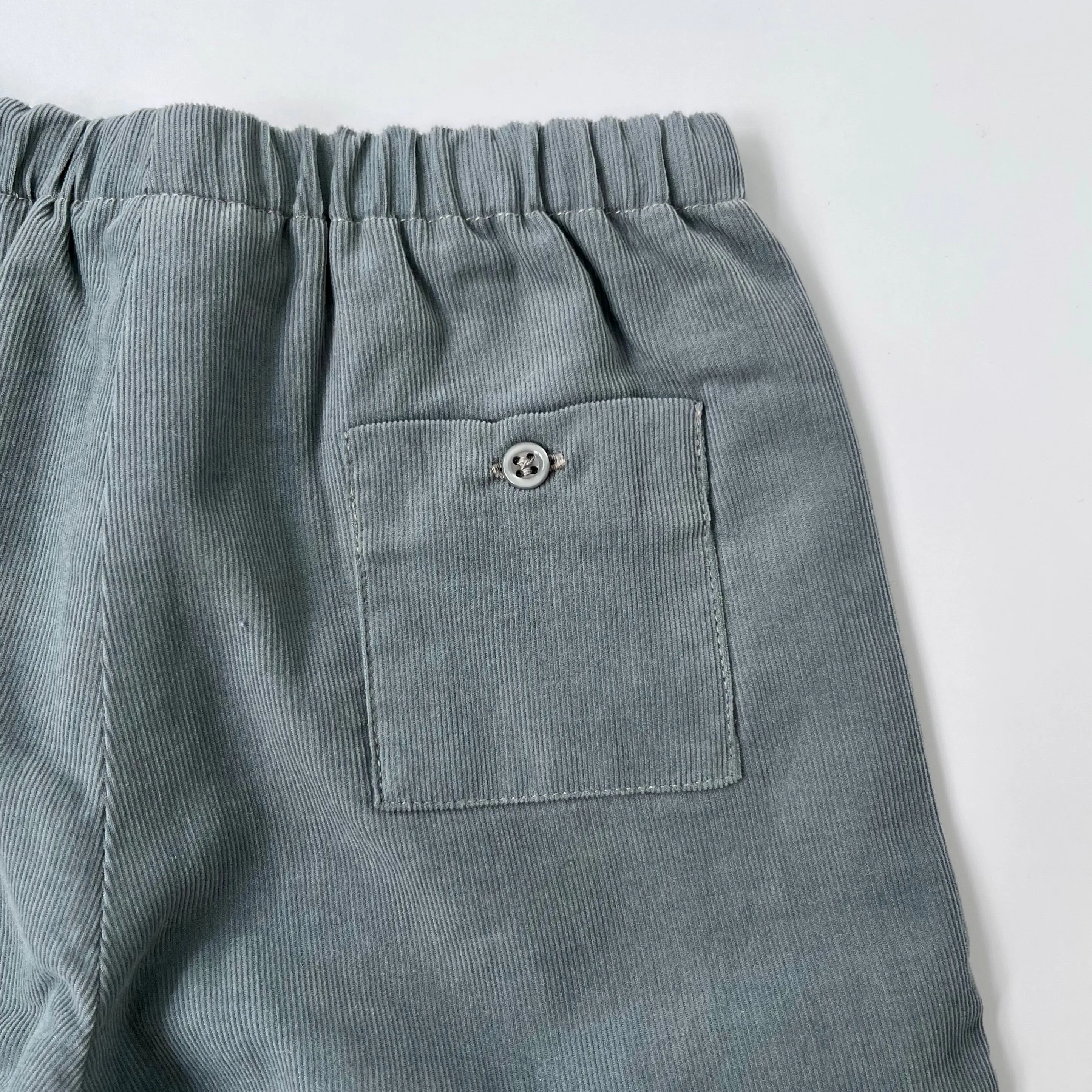 Bonpoint Grey Cord Trousers: 12 Months (Brand New)