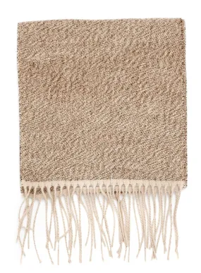 Camel Marl Woven Scarf