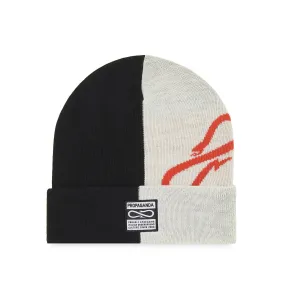 Cappello PROPAGANDA beanie spin nero/bianco