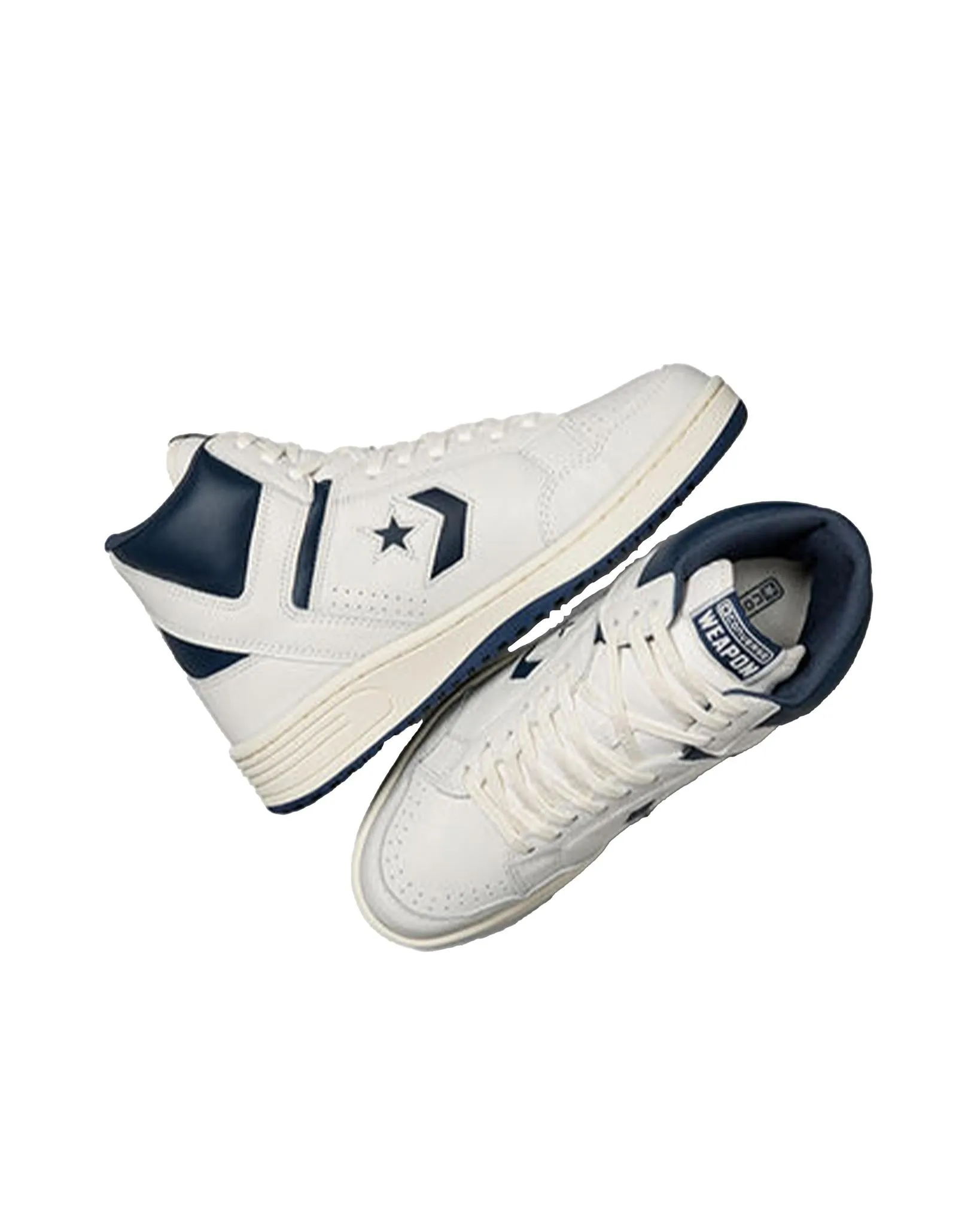 Converse Weapon Mid Vintage White/Navy/Egret