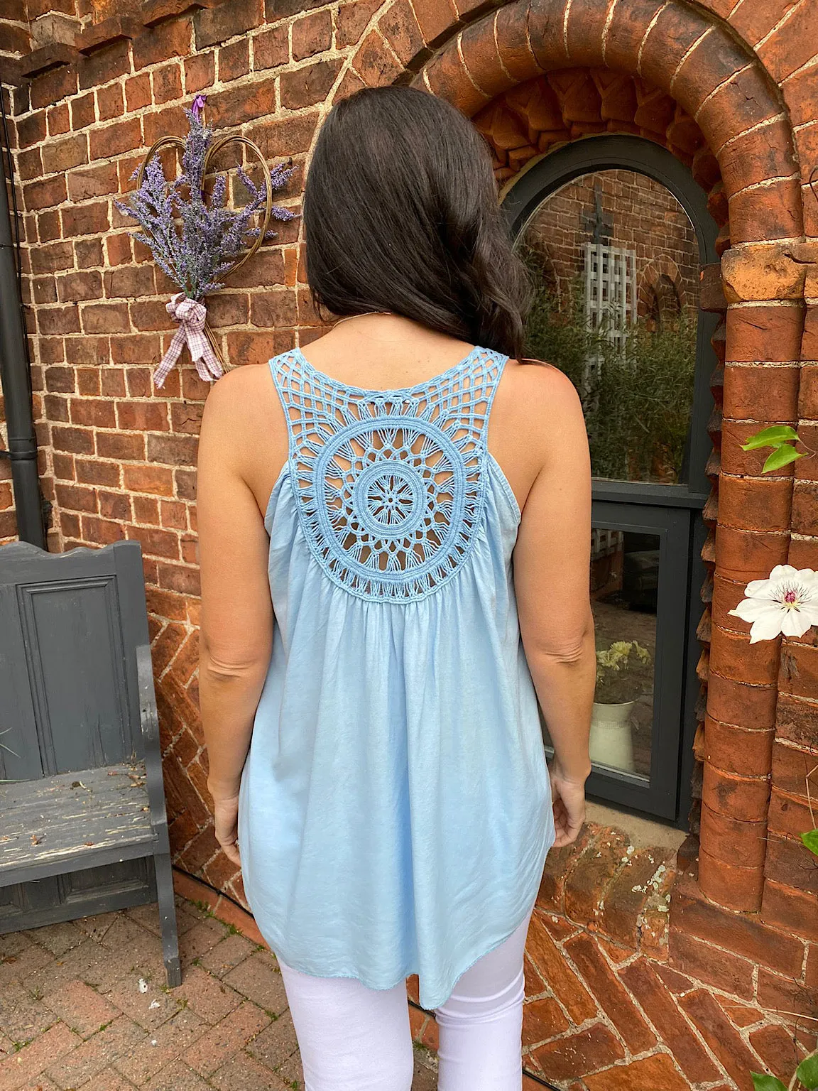 Crochet Back Vest Lucy