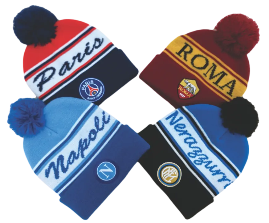 Custom Team Beanie - inc Cuff and Pom