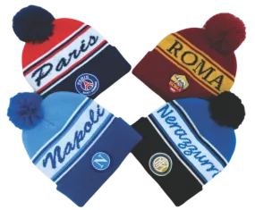 Custom Team Beanie - inc Cuff and Pom