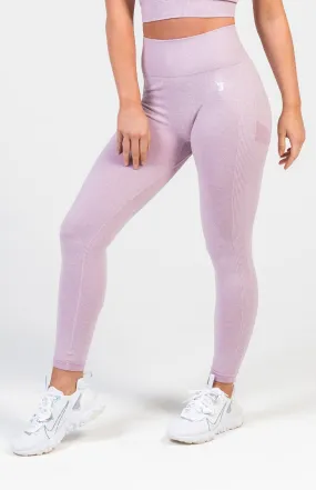 Define Seamless Scrunch Leggings - Lilac Marl