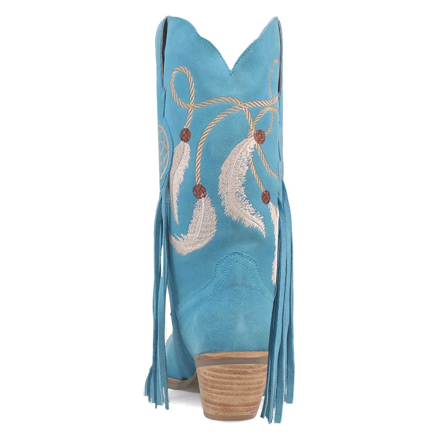 Dingo Womens Day Dream Blue Leather Cowboy Boots