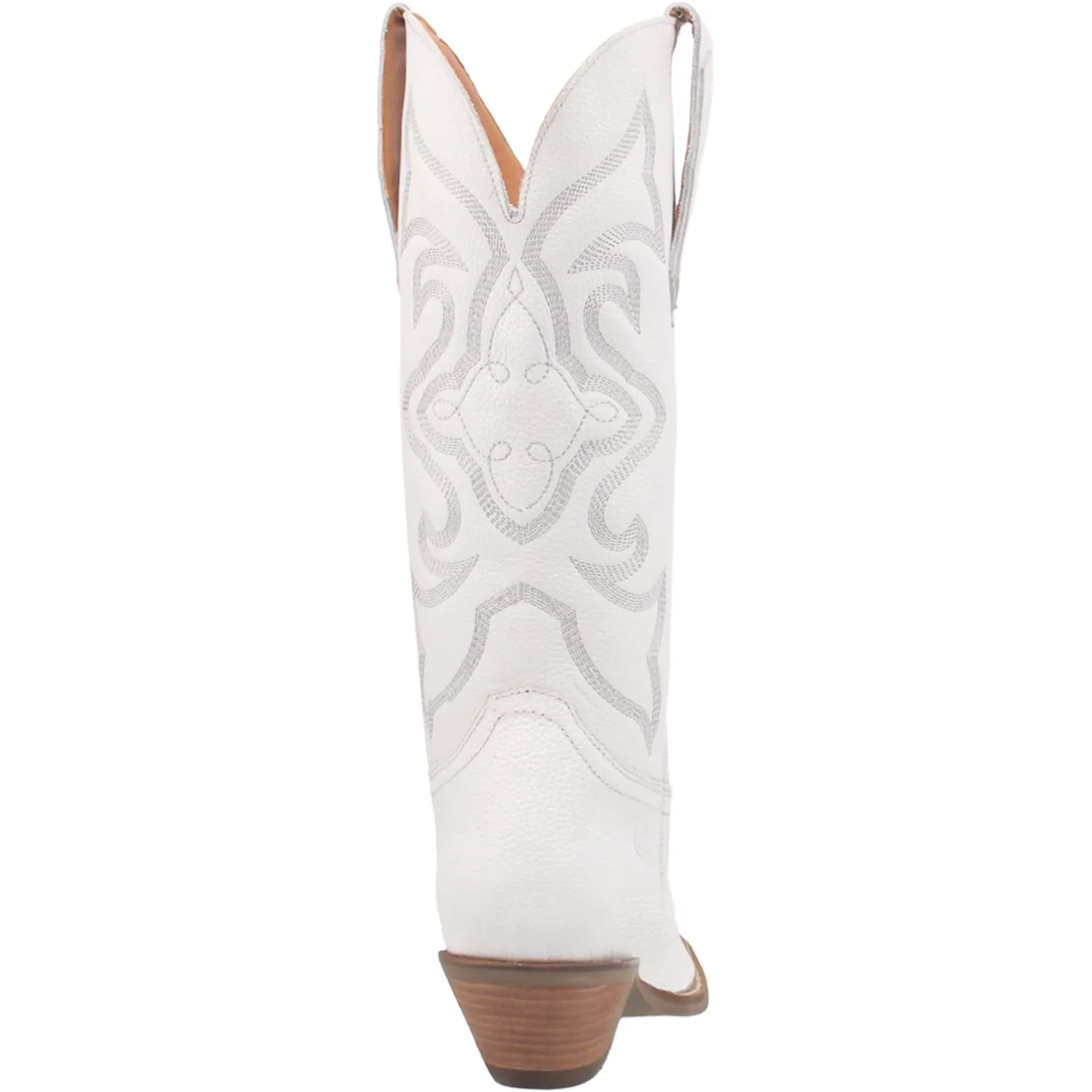 Dingo Womens Out West White Suede Cowboy Boots