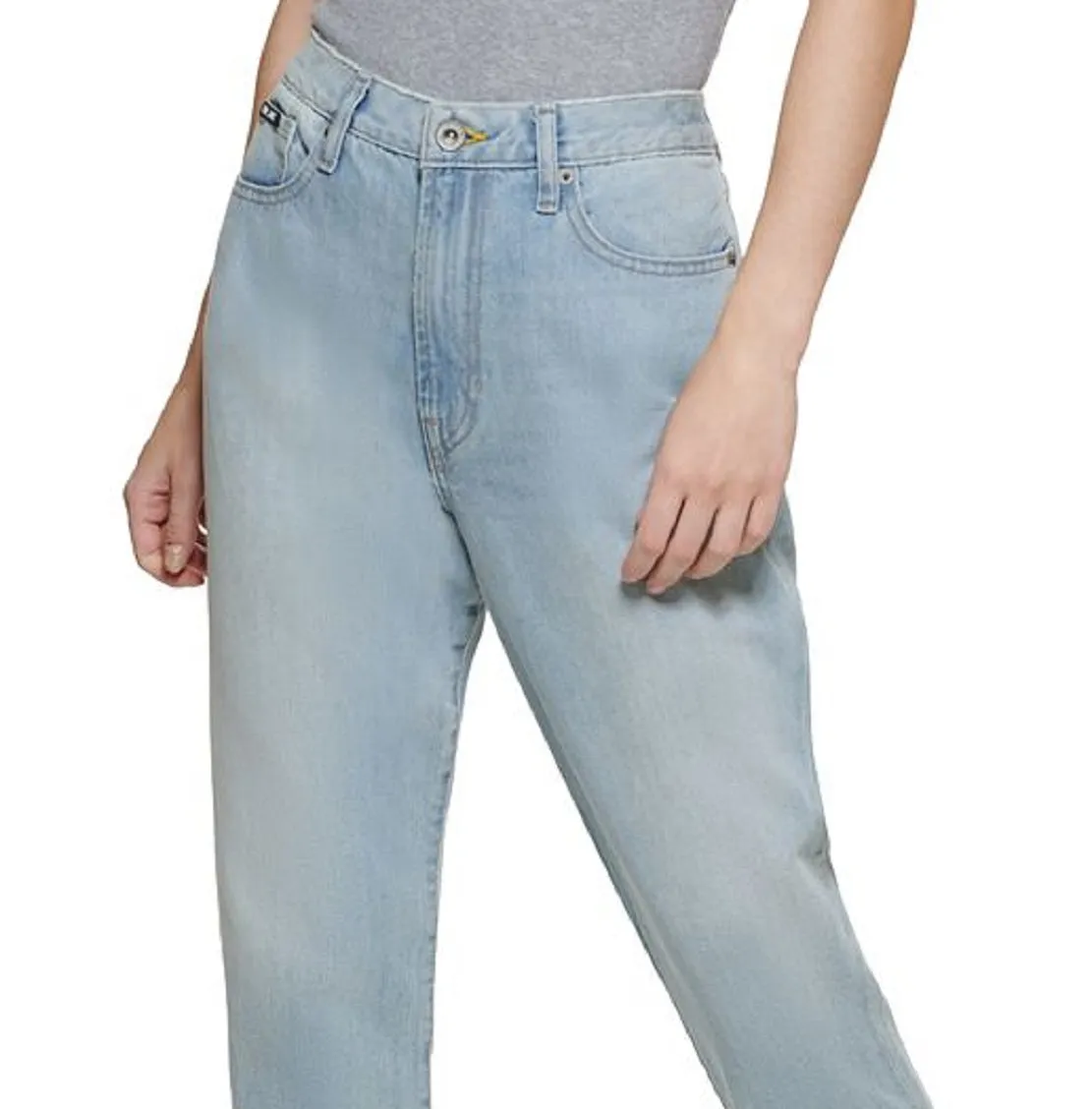 DKNY Women's Broome High Rise Vintage Jeans Blue Size 26