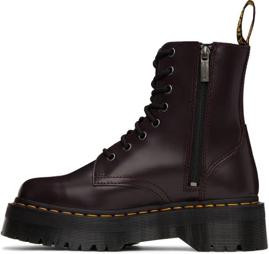 Dr. Martens Burgundy Jadon Boots