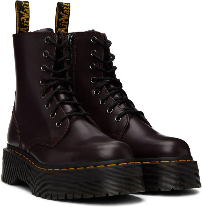 Dr. Martens Burgundy Jadon Boots