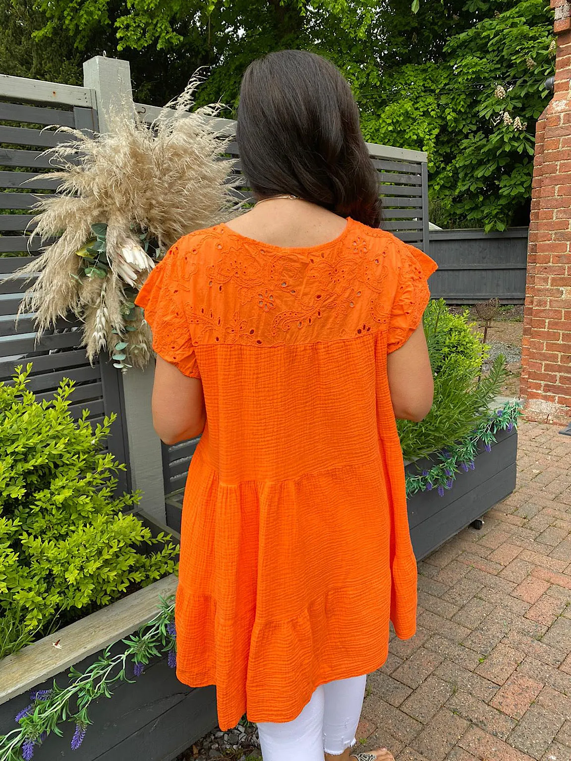 Embroidered Texture Tunic Connie