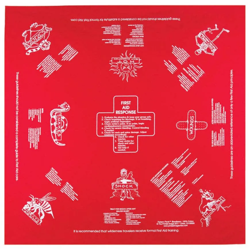 First Aid Bandana