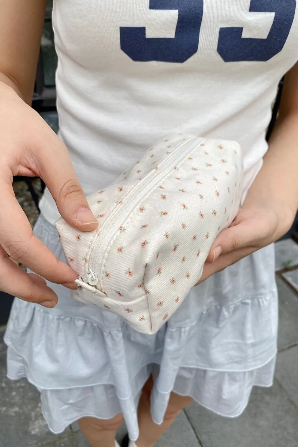 Floral Beauty Pouch