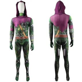 Green Goblin Cosplay Costume Uniform Outfits Halloween Carnival Suit