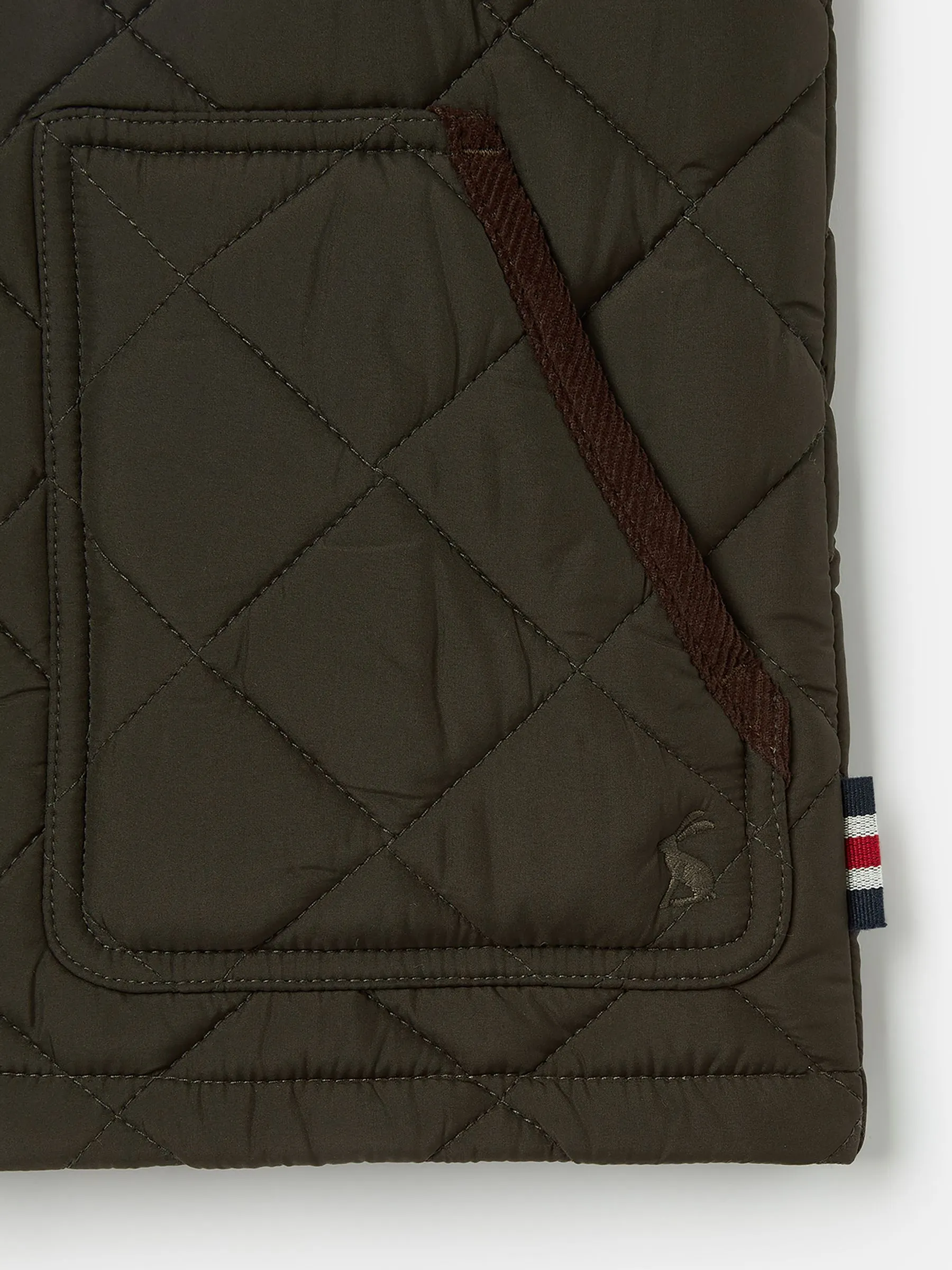 Green Quilted Gilet