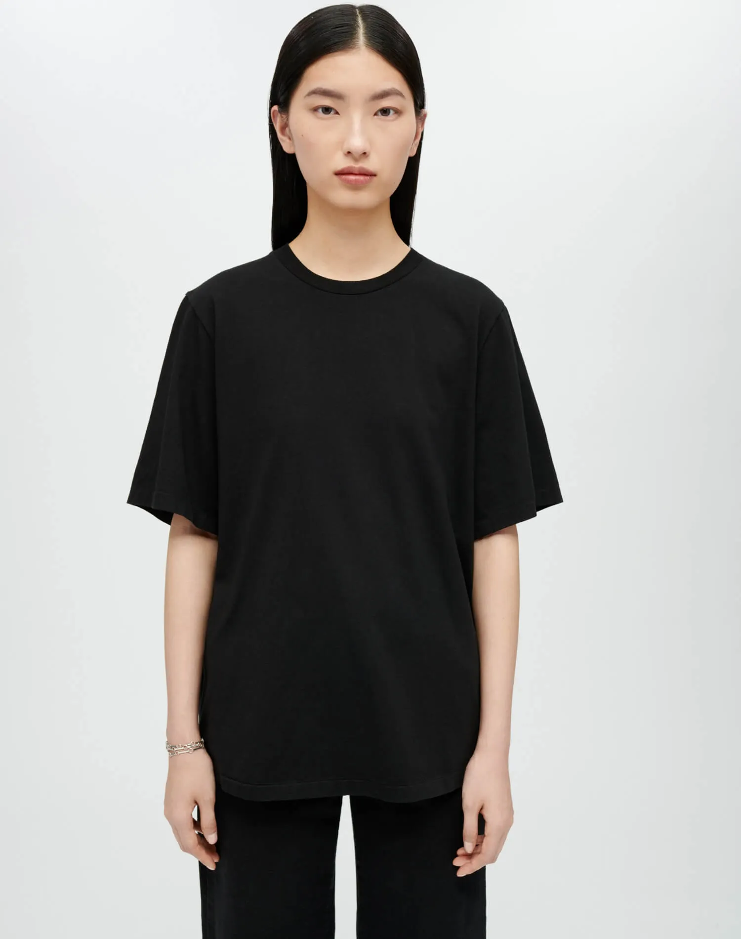 Hanes Oversized Tee - Black