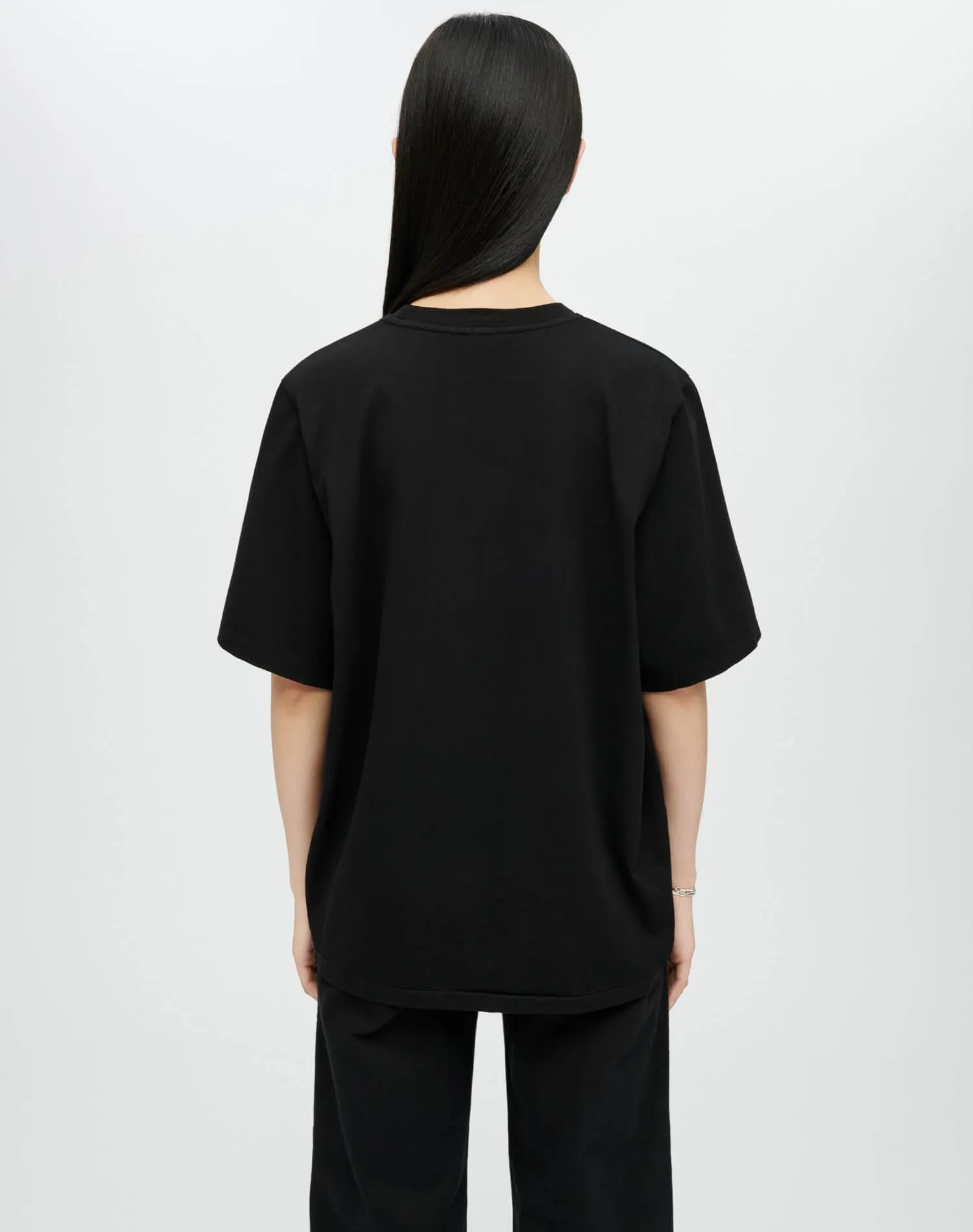 Hanes Oversized Tee - Black