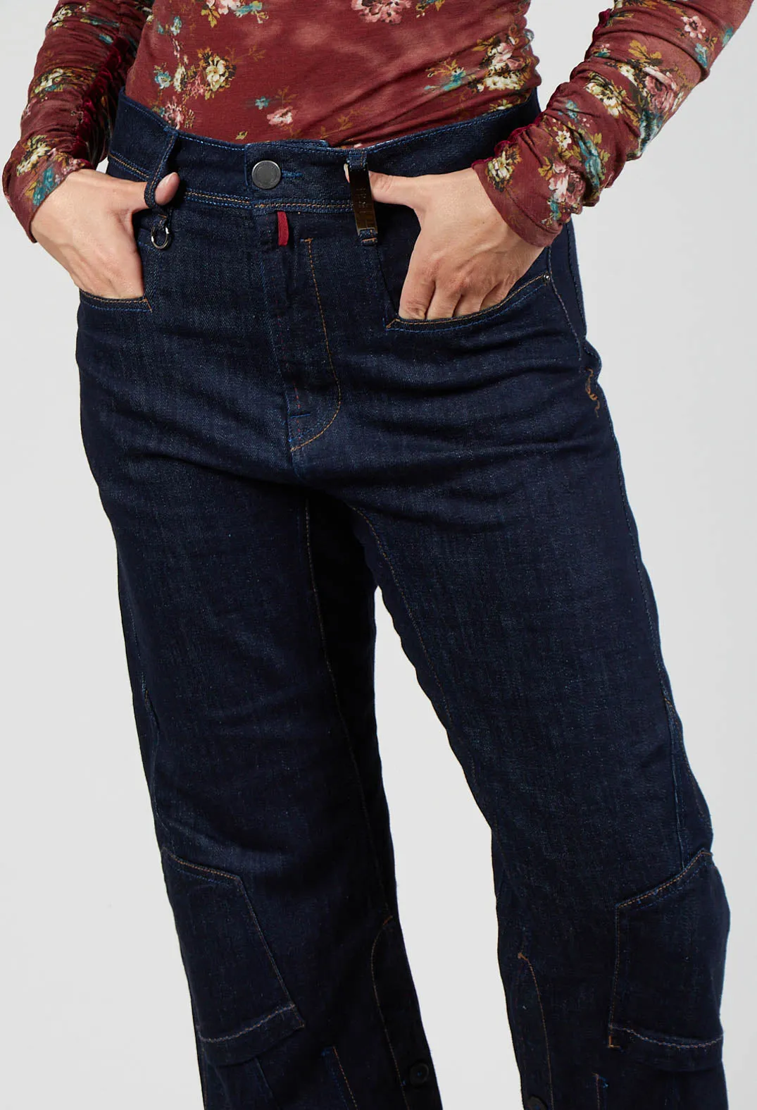 Hasten Jeans in Denim Blue