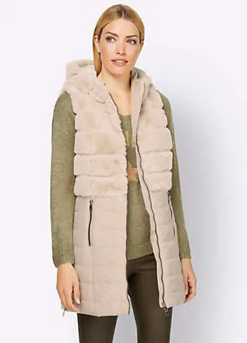 Heine Quilted Gilet | Grattan