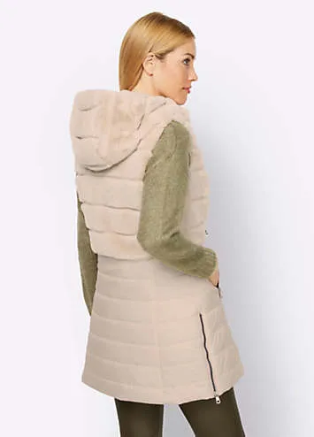 Heine Quilted Gilet | Grattan