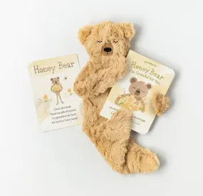 Honey Bear Snuggler + Intro Book - Gratitude