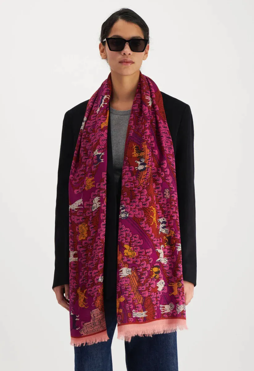 INOUI EDITIONS - CENTRAL PARK WOOL SCARF