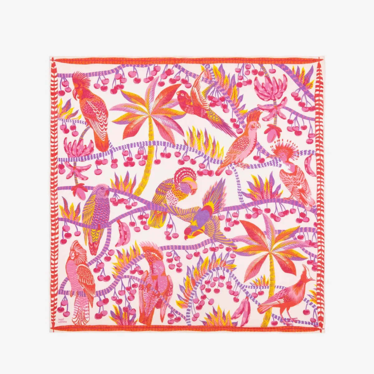 INOUI EDITIONS - CERISE COTTON SCARF