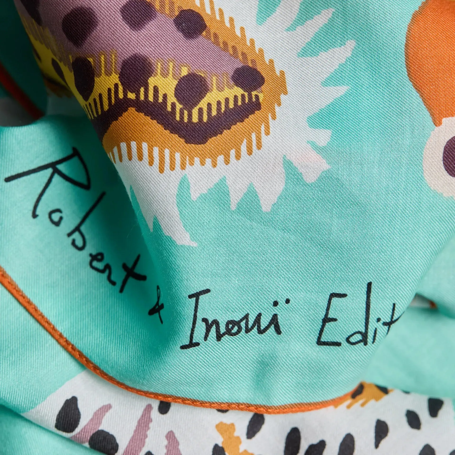 INOUI EDITIONS - JARDIN DE SIRENES COTTON/SILK SCARF