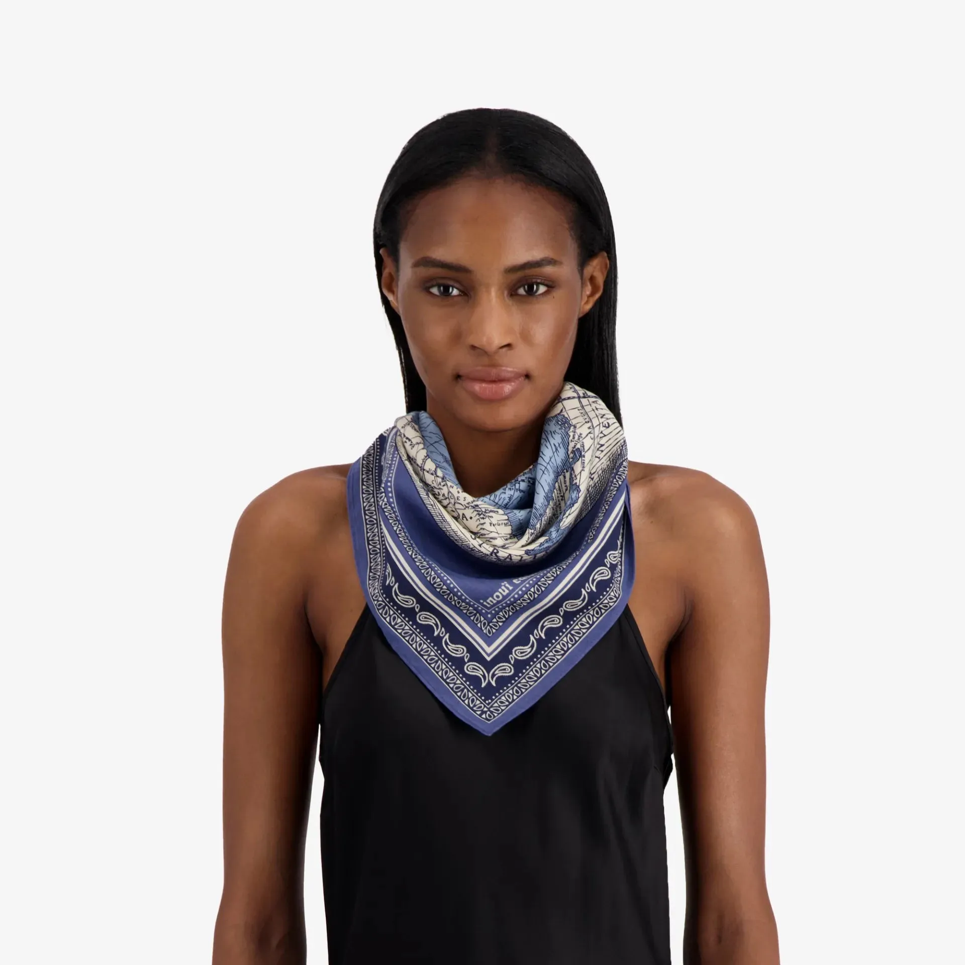 INOUI EDITIONS - MAPPEMO COTTON/SILK SCARF