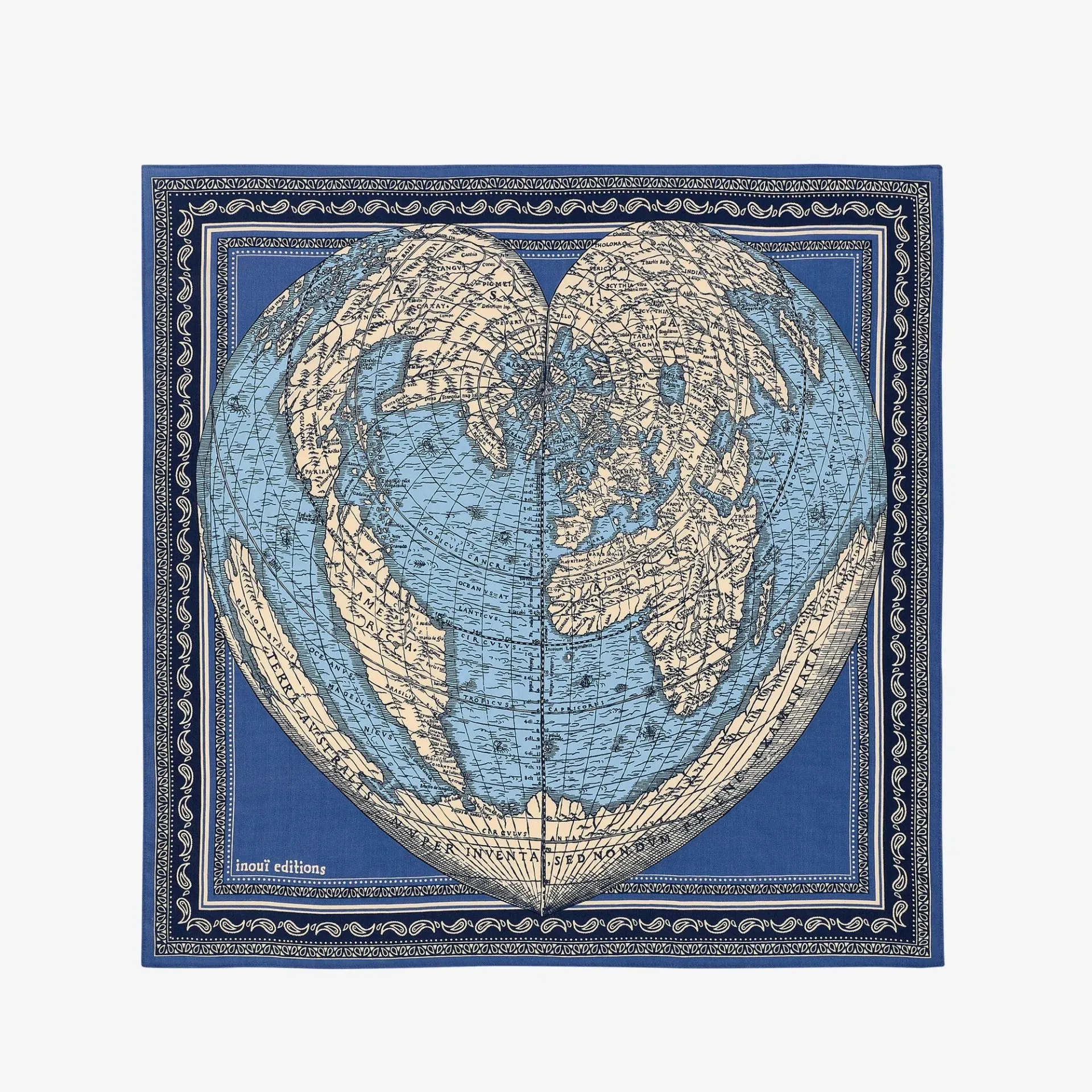 INOUI EDITIONS - MAPPEMO COTTON/SILK SCARF