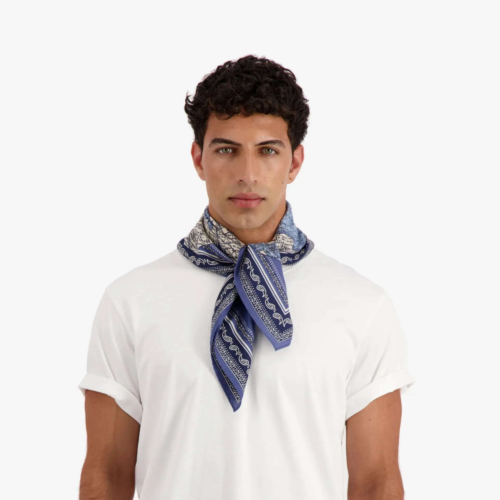 INOUI EDITIONS - MAPPEMO COTTON/SILK SCARF