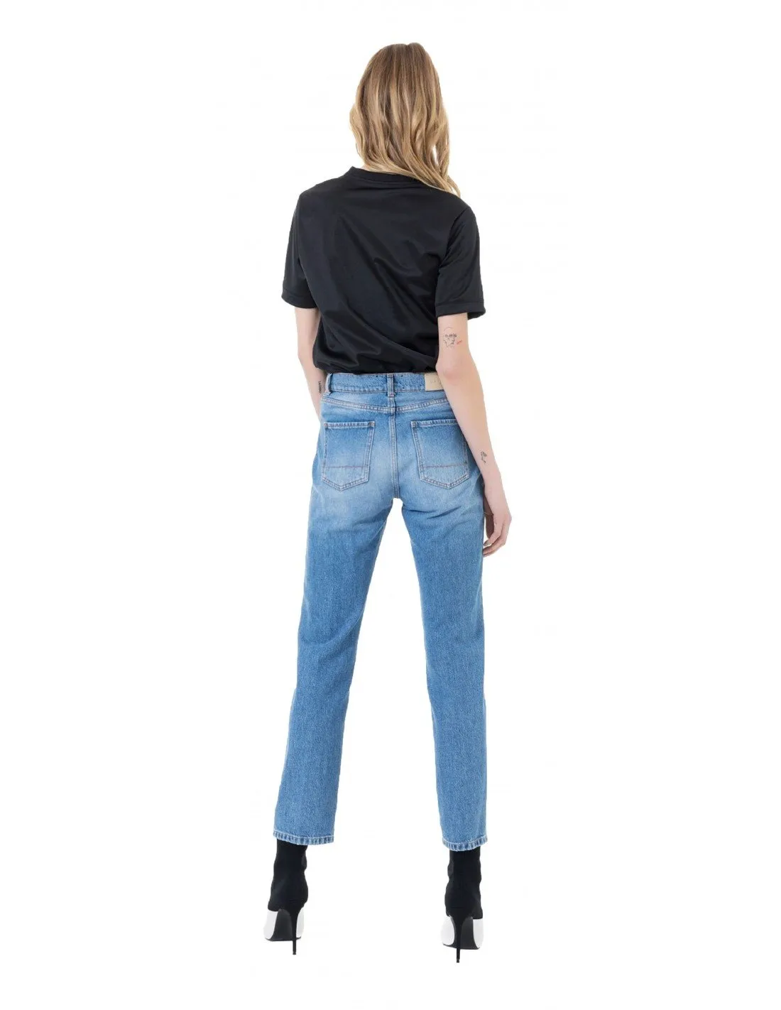 Jeans Gaelle donna GBD4509 denim blu AI19