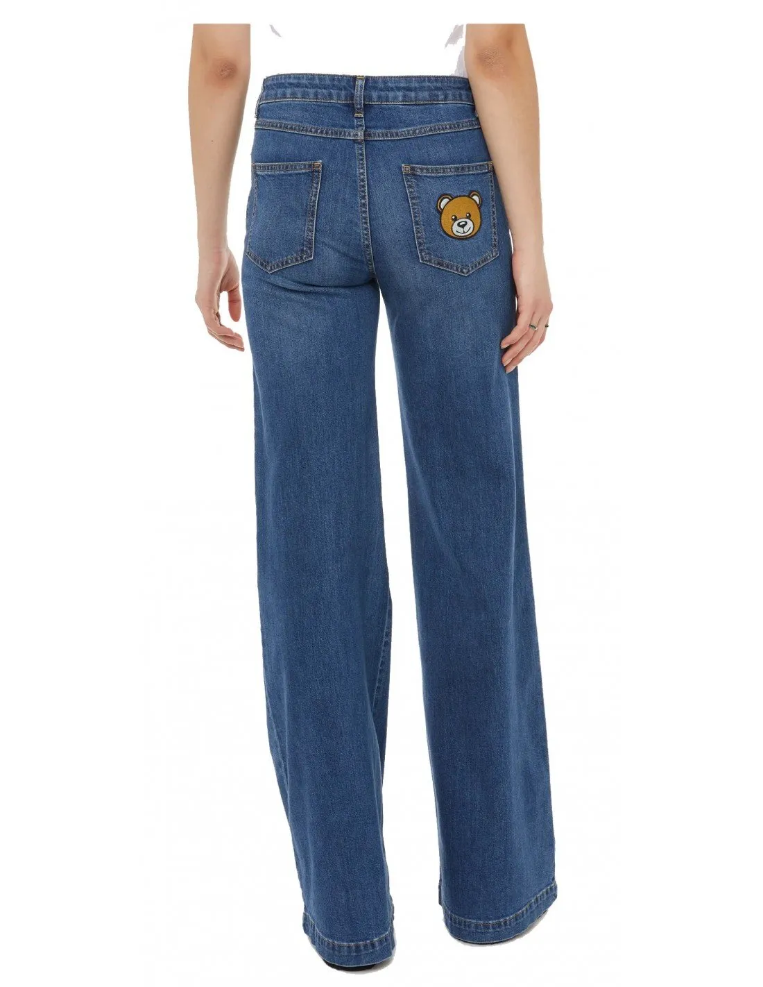 Jeans Moschino Couture donna 03200522A1290 blu medio PE22