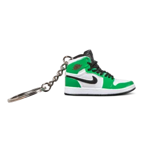 Jordan 1 Keychain 'Lucky Green' + Box