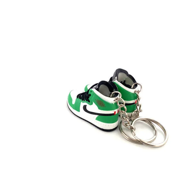 Jordan 1 Keychain 'Lucky Green' + Box