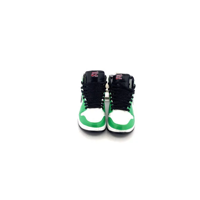 Jordan 1 Keychain 'Lucky Green' + Box