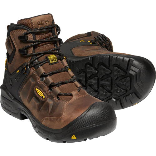 Keen Utility Womens Dover 6″ Carbon Fiber Toe Wp Boots-Brown