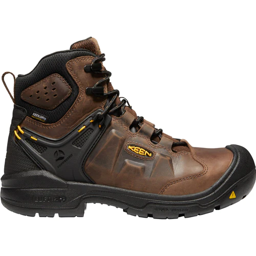 Keen Utility Womens Dover 6″ Carbon Fiber Toe Wp Boots-Brown