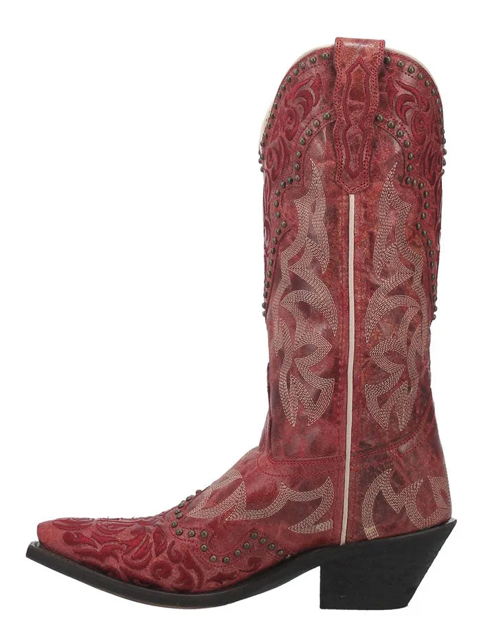 Laredo 52411 Womens Braylynn Leather Boot Red