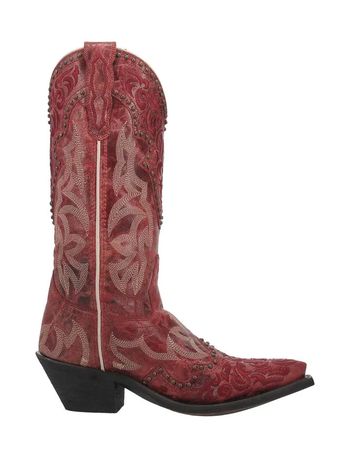 Laredo 52411 Womens Braylynn Leather Boot Red