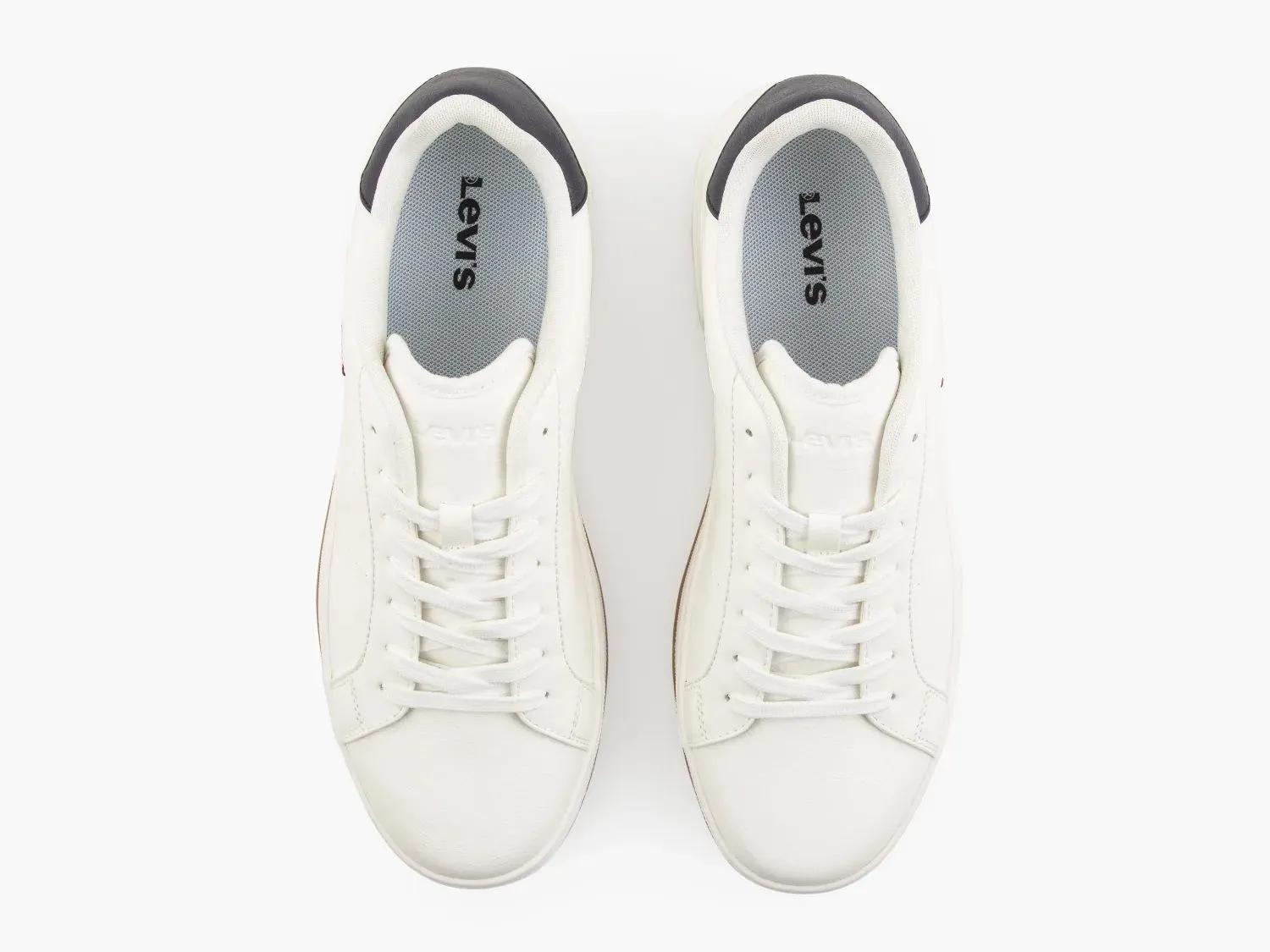 Levi's® Piper Lace Sneaker Trainers Full Regular White